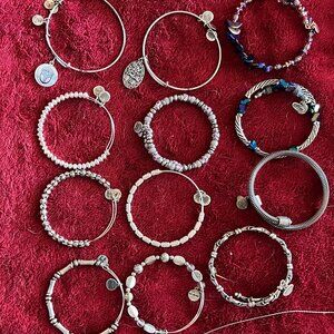 Alex and Ani Lot of 23 pieces
